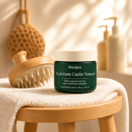 Exfoliante capilar natural